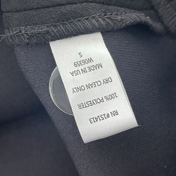 NWT-William B Asymmetrical‎ Hem Eco Black Suede Mini Skirt Sz S MSRP $62 - Picture 10 of 16